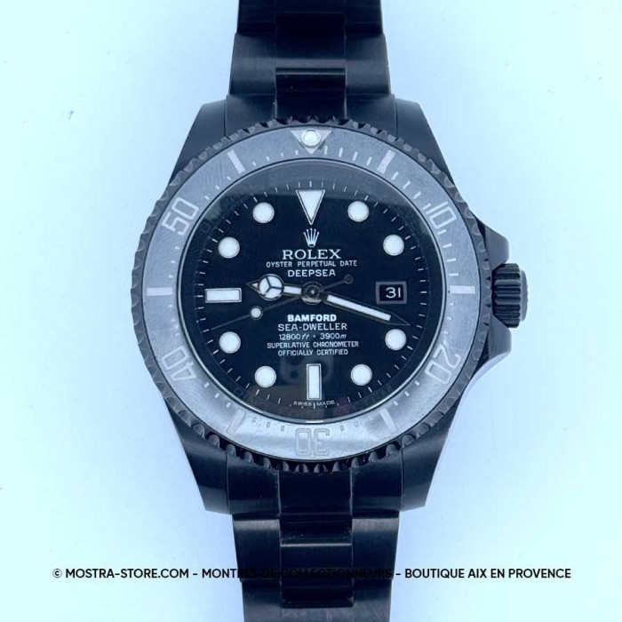 Rolex deepsea by bamford dlc customization process