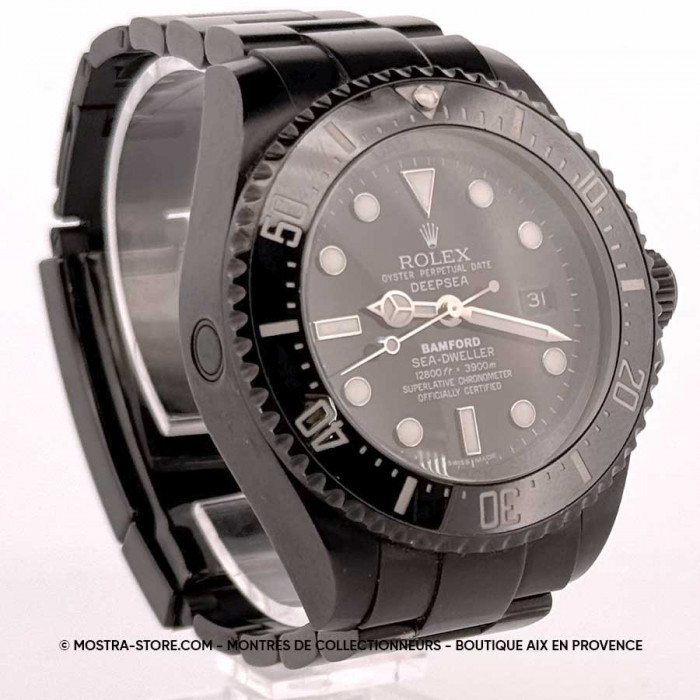 Rolex deepsea by bamford dlc customization process