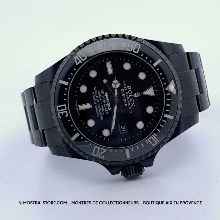 Rolex deepsea by bamford dlc customization process