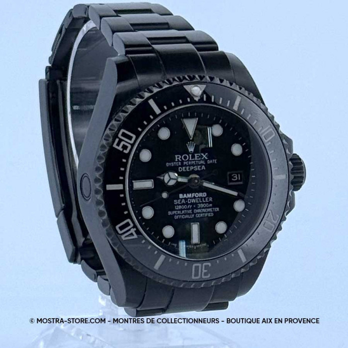 Rolex deepsea by bamford dlc customization process