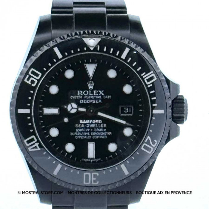 Rolex deepsea by bamford dlc customization process