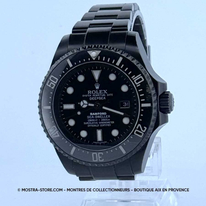 Rolex deepsea by bamford dlc customization process