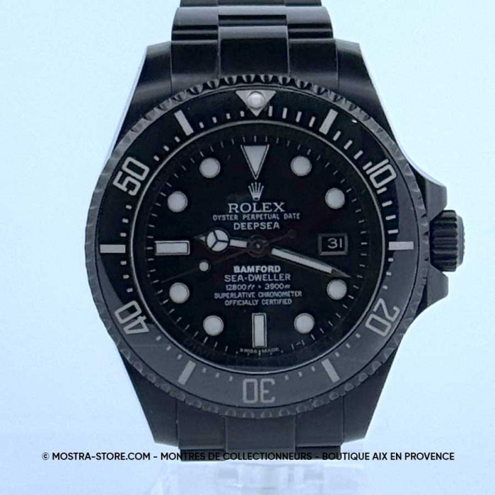 Rolex deepsea by bamford dlc customization process