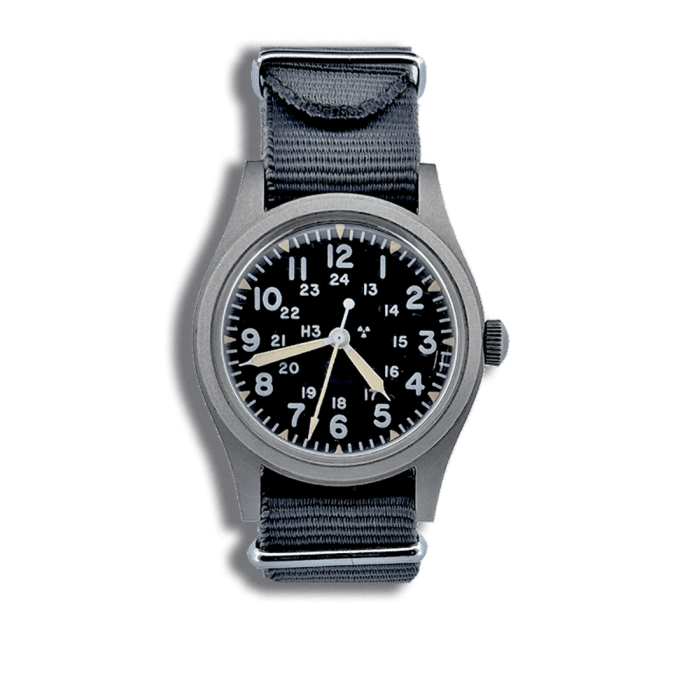 Hamilton us navy pilot h-3 tritium navigation watch