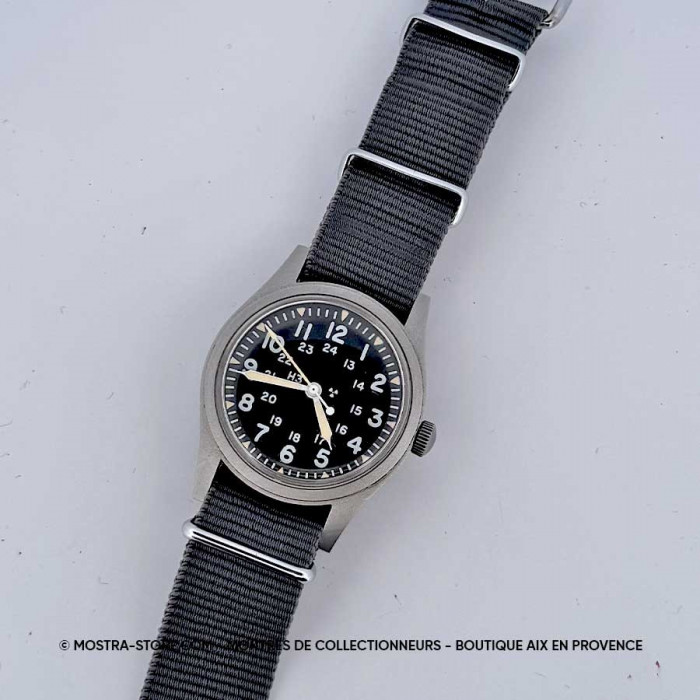 Hamilton us navy pilot h-3 tritium navigation watch