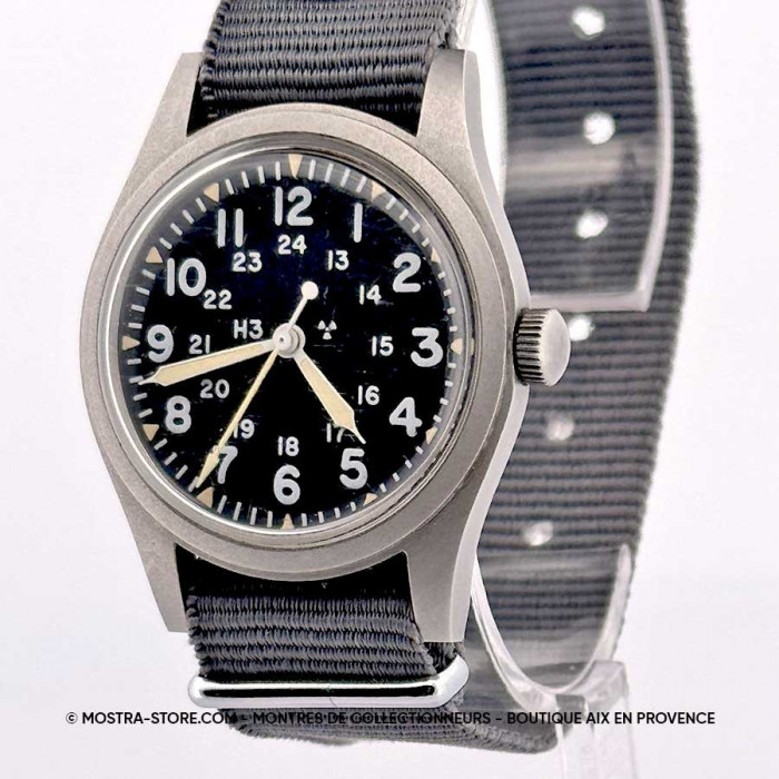 Hamilton us navy pilot h-3 tritium navigation watch