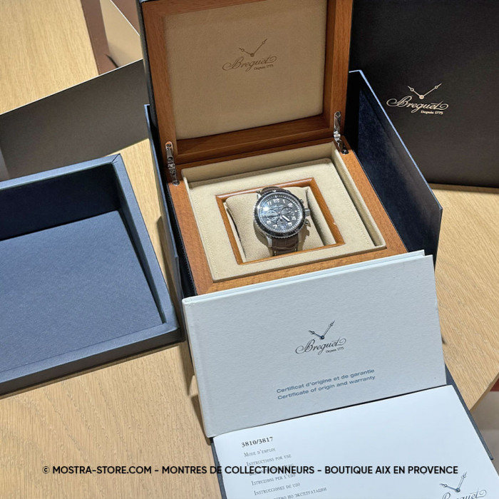 Breguet chronographe type 21 titane flyback fullset