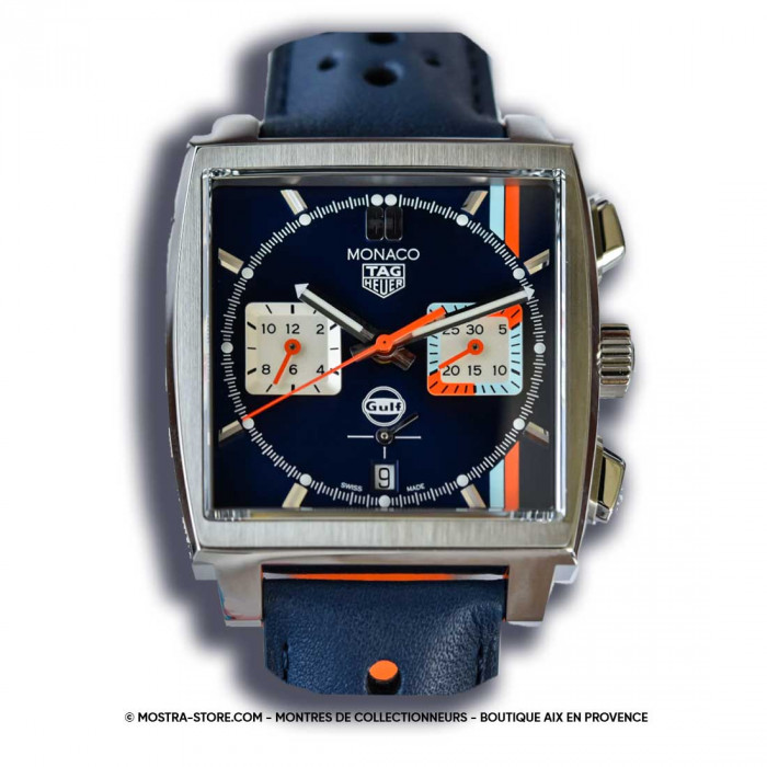 Tag Heuer Monaco Gulf limited edition - Fullset