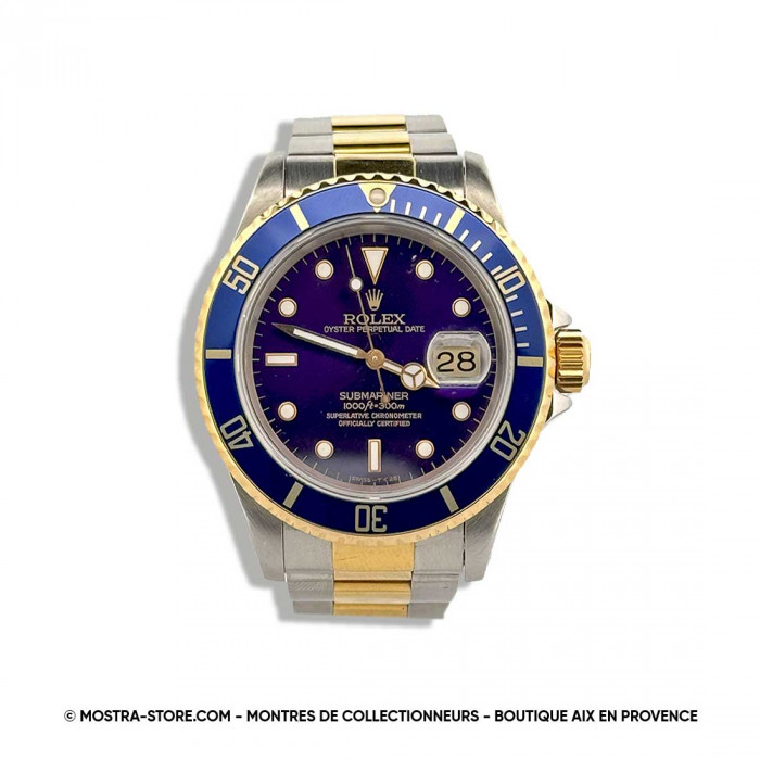 Rolex Submariner Tropical Purple Gold & Steel