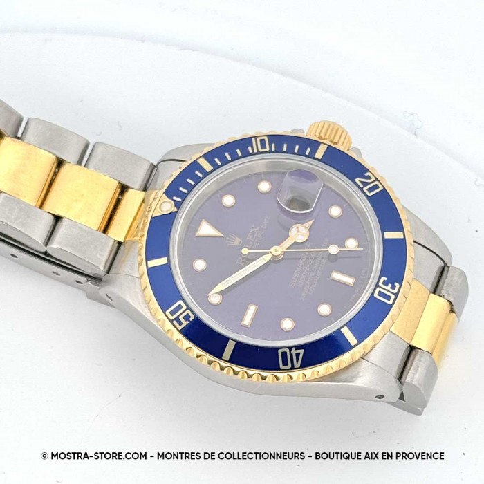 Rolex Submariner Tropical Purple or et acier