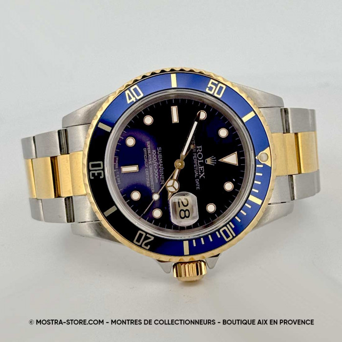 Rolex Submariner Tropical Purple Gold & Steel