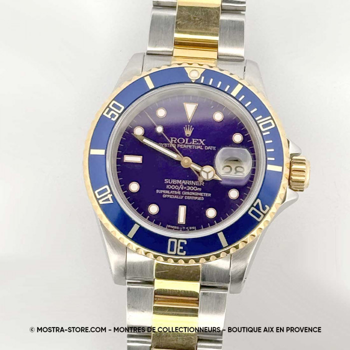 Rolex Submariner Tropical Purple Gold & Steel