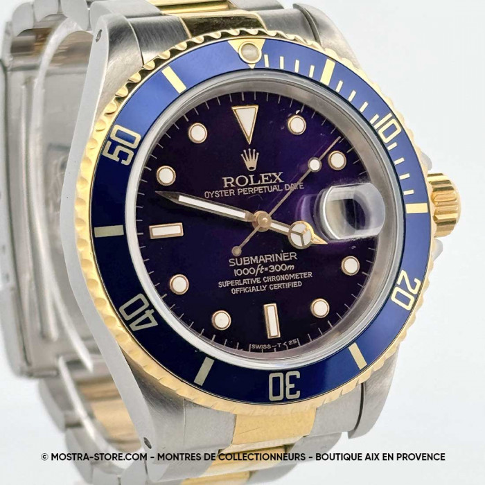 Rolex Submariner Tropical Purple Gold & Steel