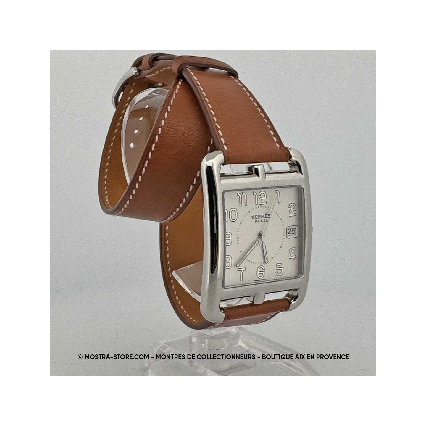 Hermes Cape cod watch Jumbo pre-owned 2023 for men CC-1-810