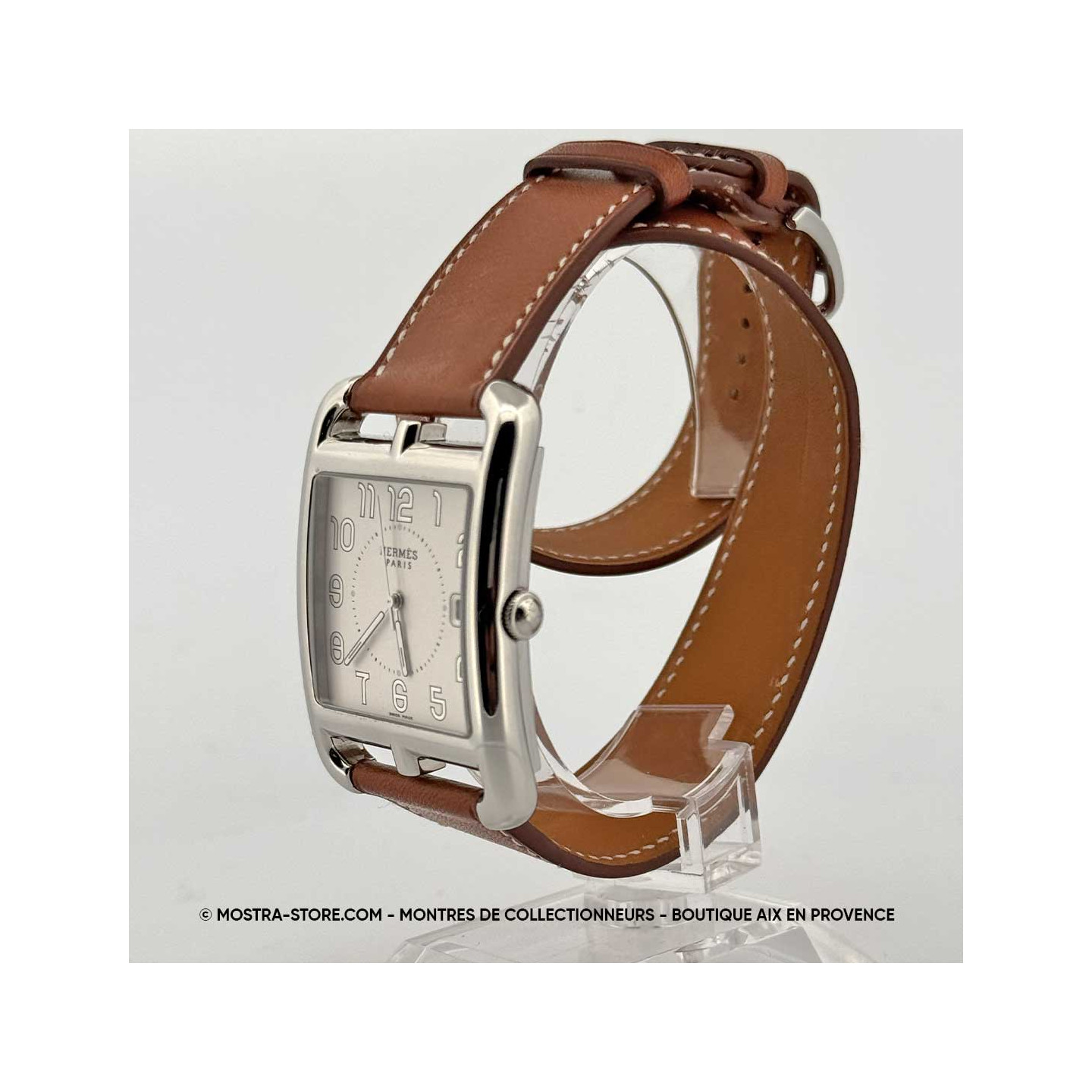 Hermes Cape cod watch Jumbo pre-owned 2023 for men CC-1-810