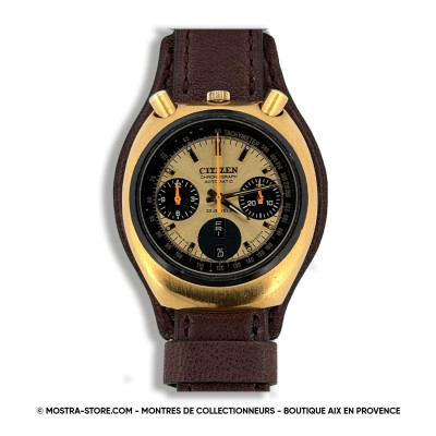 Pre-owned Citizen Bull Head 8110 Brad Pitt watch