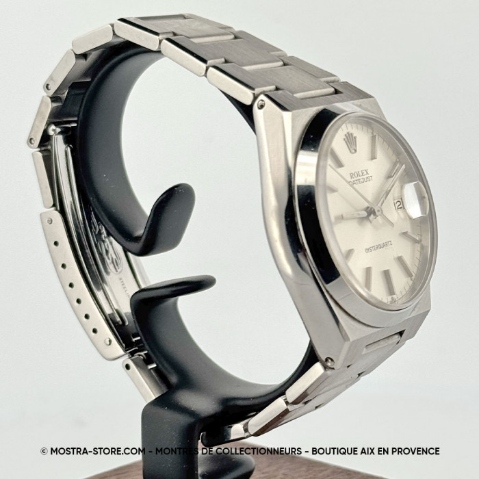 Rolex oysterquartz datejust 36 silver dial 36