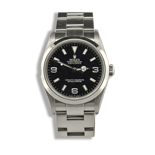 Rolex explorer 1 black dial vintage