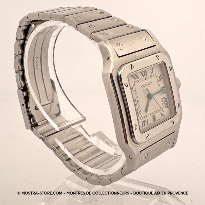 Cartier santos galbee acier medium unisex