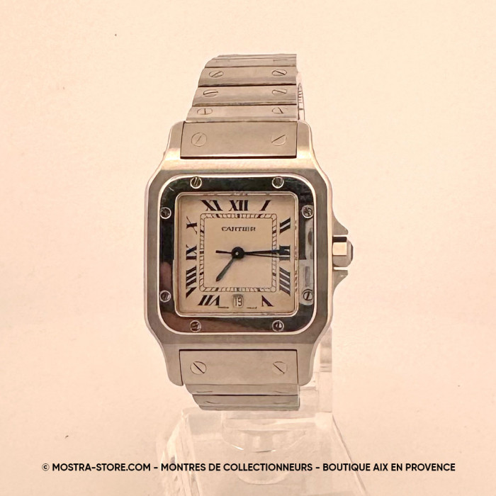 Cartier santos galbee acier medium unisex