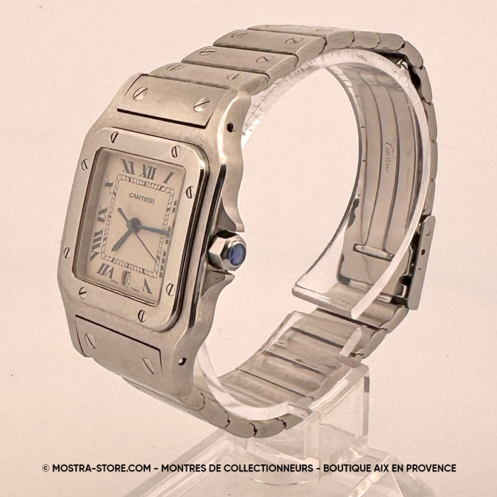 Cartier santos galbee acier medium unisex