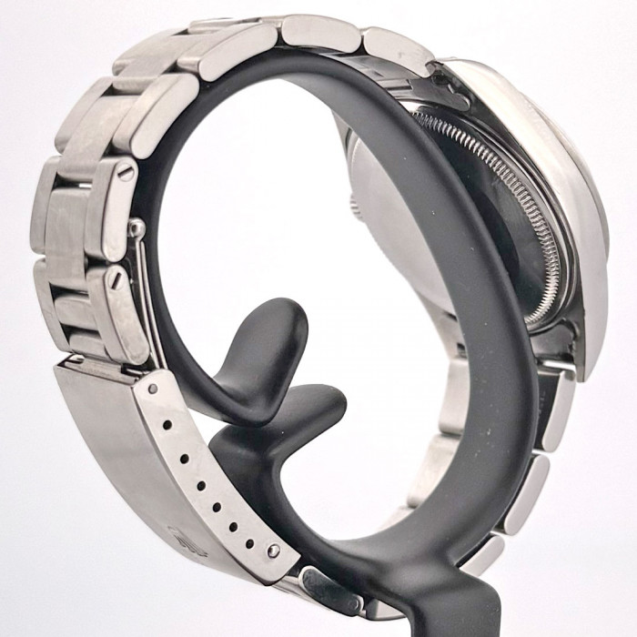 Rolex airking 34 black dial saphirre