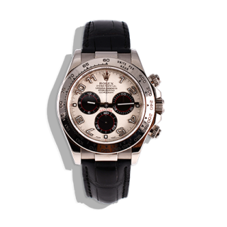 Rolex daytona cosmograph panda racing dial