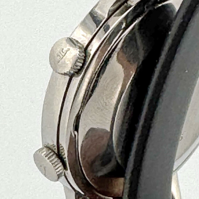 Jaeger Lecoultre memovox alarm jumbo blue index
