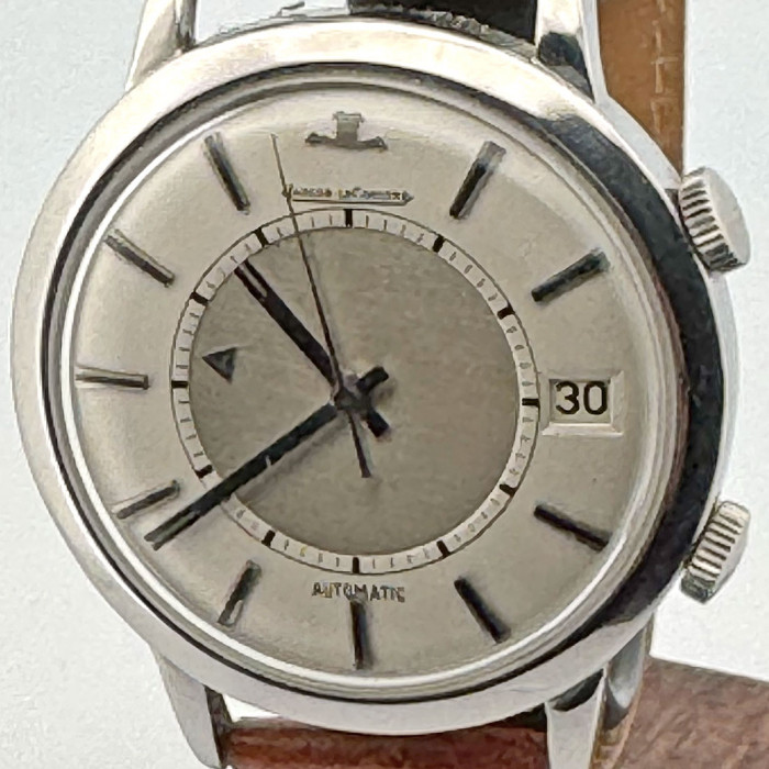 Jaeger Lecoultre memovox alarm jumbo blue index