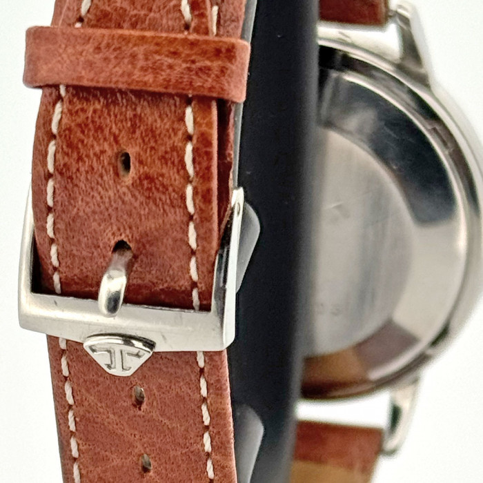 Jaeger Lecoultre memovox alarm jumbo blue index