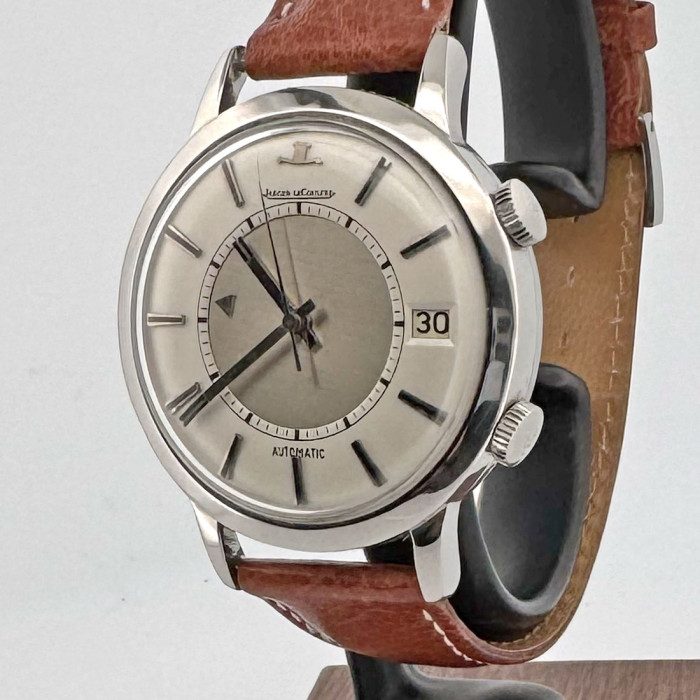 Jaeger Lecoultre memovox alarm jumbo blue index