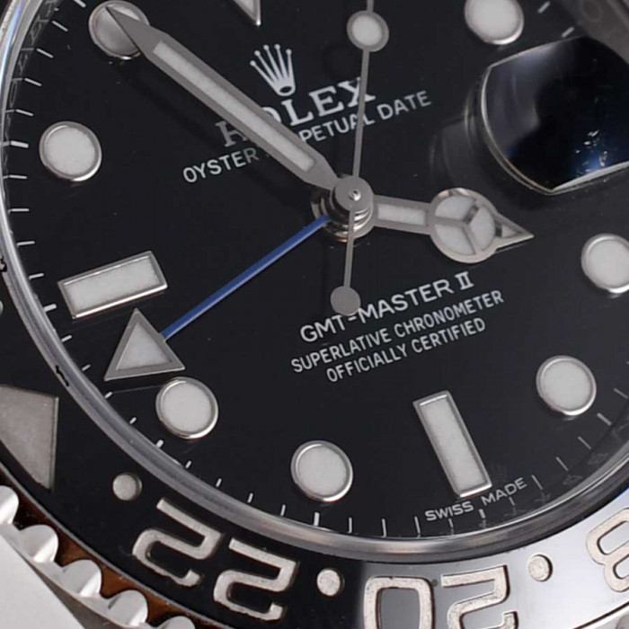 Rolex gmt master 2 batman version