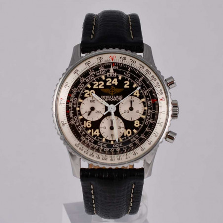 breitling-montre-cosmonaute-navitimer-vintage-1994-guilt-calibre-12-collection-aviation-chronographe-mostra-store-aix-provence