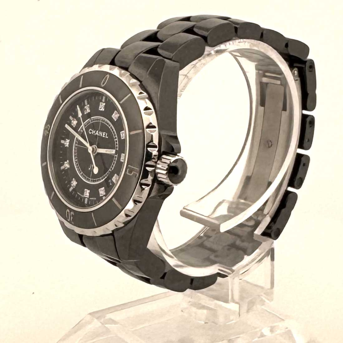 Chanel J-12 Quartz Lady Small size diamond dial