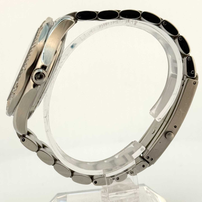 Omega Seamaster 300 Noire White Gold Bezel