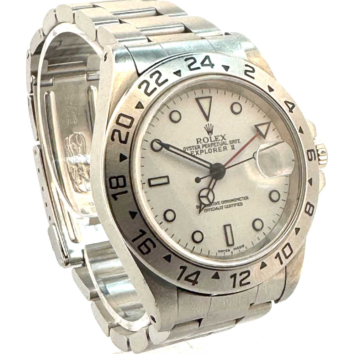 Rolex Explorer 2 White Polar Dial