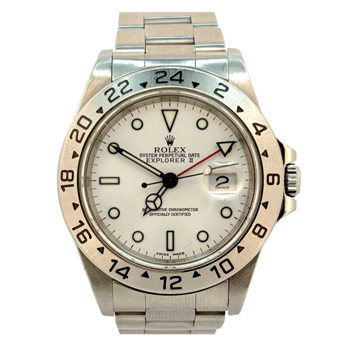 Rolex Explorer 2 cadran Blanc Polar