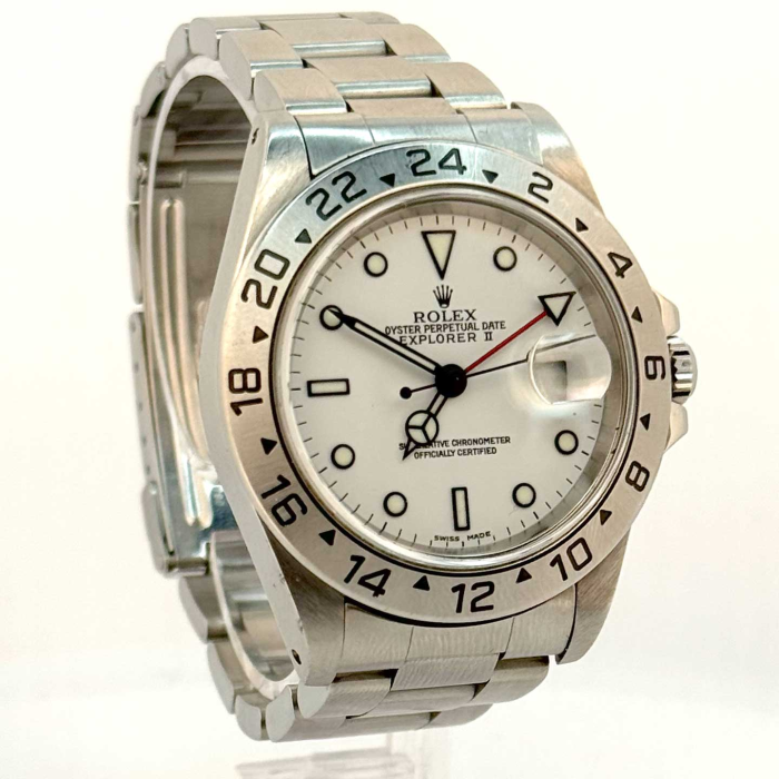 Rolex Explorer 2 cadran Blanc Polar