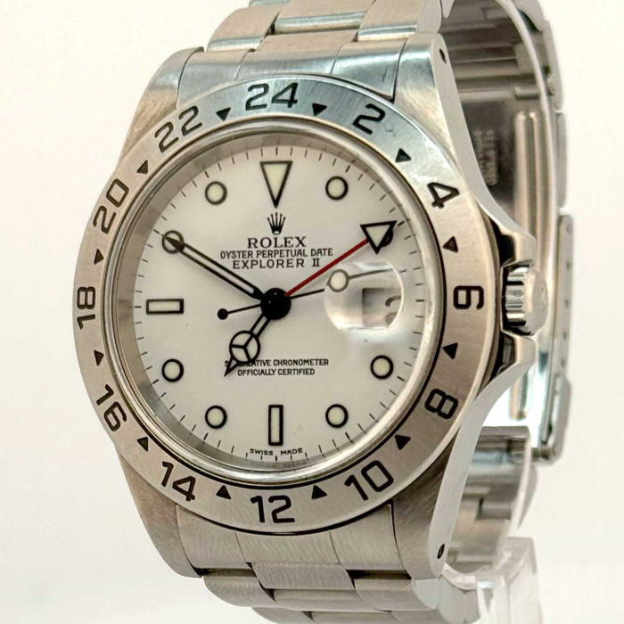 Rolex Explorer 2 cadran Blanc Polar