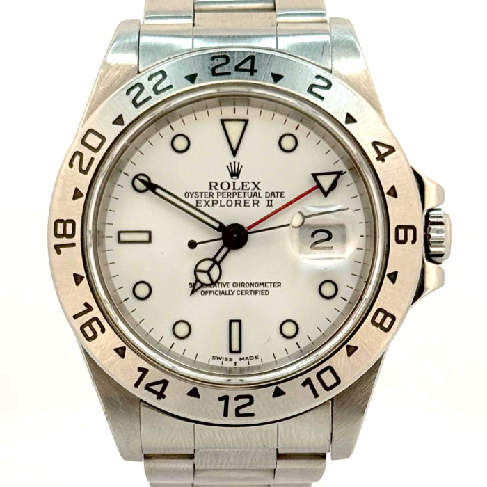 Rolex Explorer 2 cadran Blanc Polar