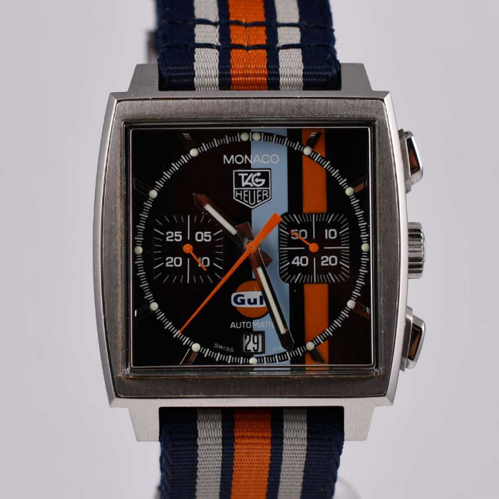 Tag Heuer Monaco Calibre 12 Vintage Gulf Le Mans Limited Edition
