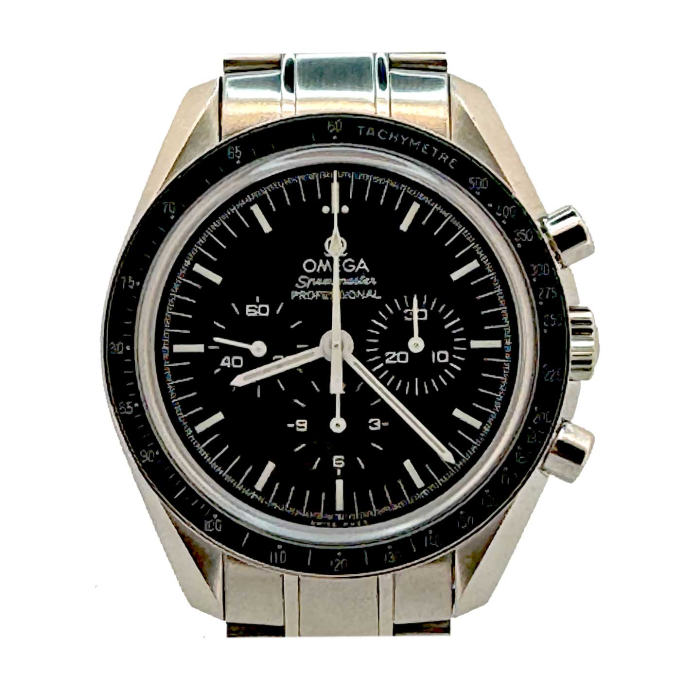 Omega Speedmaster Sapphire Caseback & Front side