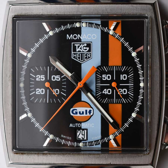 Tag Heuer Monaco Calibre 12 Vintage Gulf Le Mans Limited Edition
