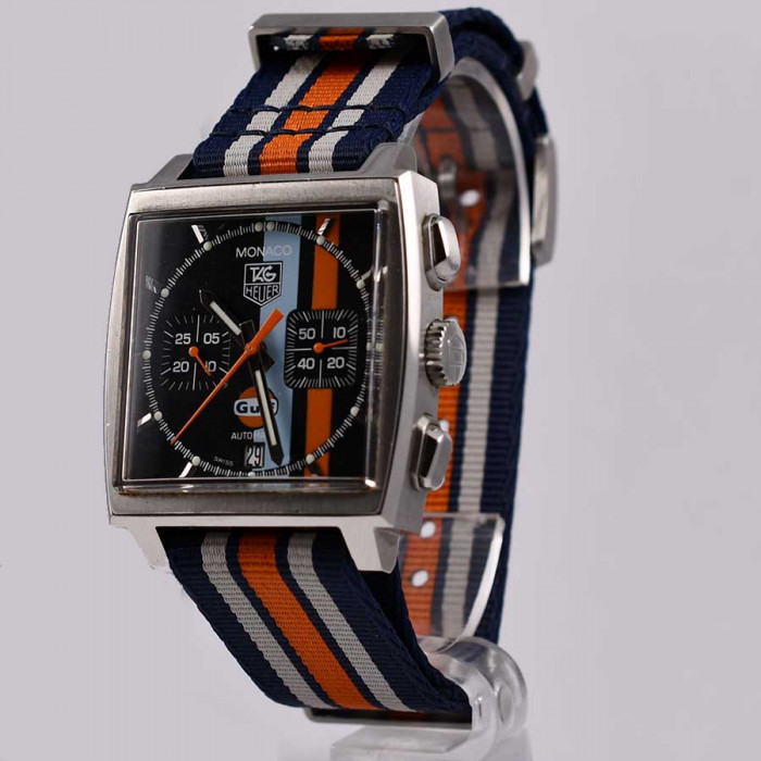 Tag Heuer Monaco Calibre 12 Vintage Gulf Le Mans Limited Edition
