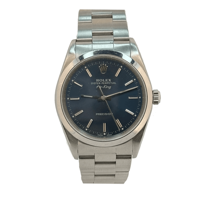 Rolex Oyster Perpetual Airking 34 Cadran Bleu