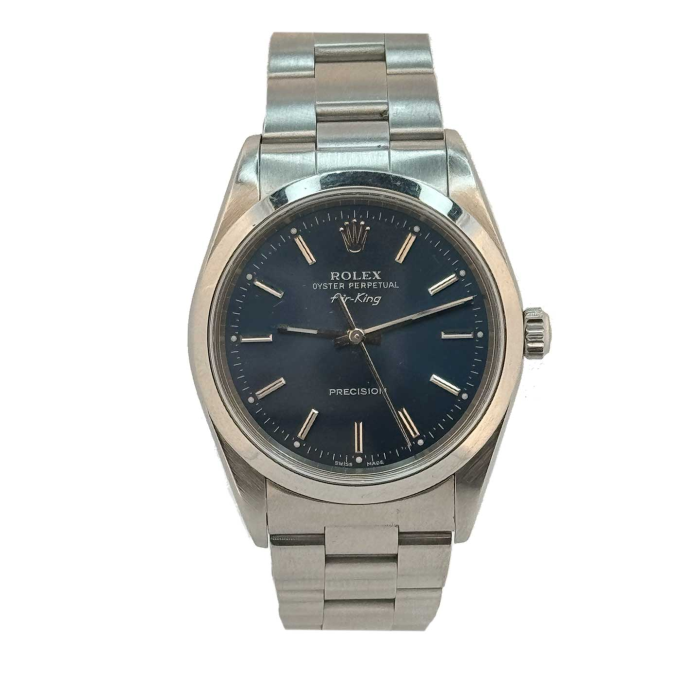 Rolex Oyster Perpetual Airking 34 Cadran Bleu
