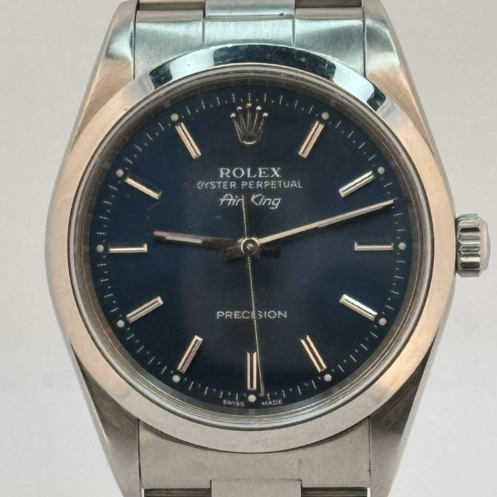Rolex Oyster Perpetual Airking 34 Cadran Bleu