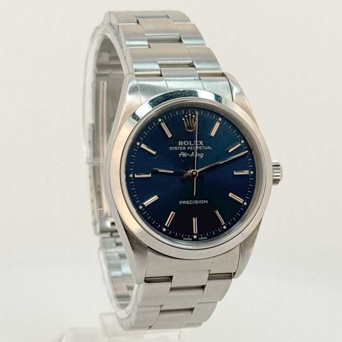 Rolex Oyster Perpetual Airking 34 Cadran Bleu