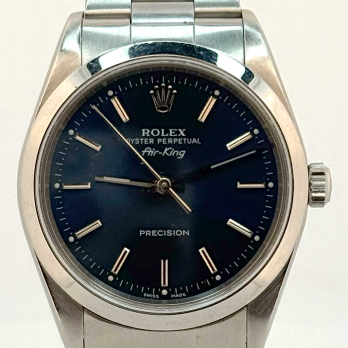 Rolex Oyster Perpetual Airking 34 Cadran Bleu