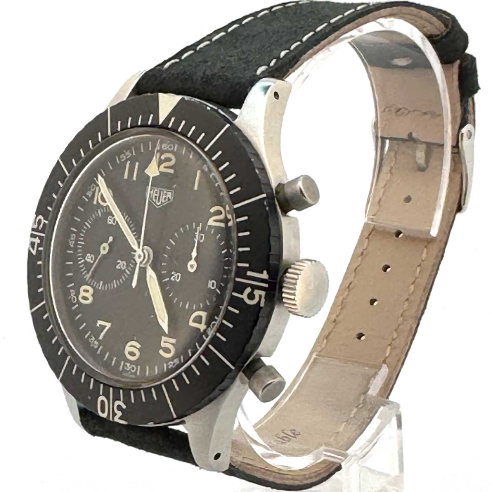 Heuer Montre Militaire Pilote de Chasse Bund Luftwaffe